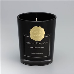 Ароматическая свеча в стакане Aroma Candle, белый чай, 5.5×6.5 см