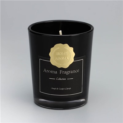 Ароматическая свеча в стакане Aroma Candle, белый чай, 5.5×6.5 см