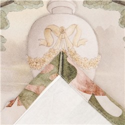 Скатерть «Этель. «Райский сад», 110×150 ± 3 см, 100% хлопок, саржа 190 г/м²