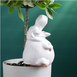 Автополив для комнатных растений «Бегемот», 200 мл, h=14 см, керамика