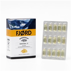 Норвежская Омега-3 FJORd=60 капсул, 87 г