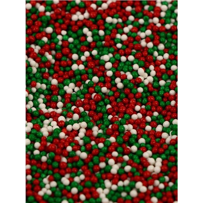 Посыпка кондитерская «Бисер новогодний микс», 2 мм, 50 г