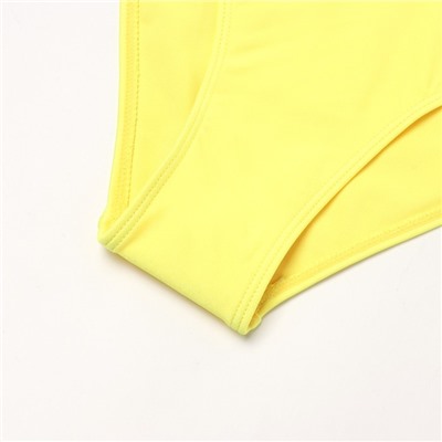 Купальник раздельный бельевой женский MINAKU, желтый, размер 42