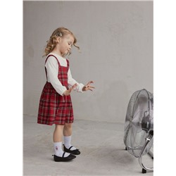 Классические Conte-kids TIP-TOP Однотонные хлопковые носки с вышивкой