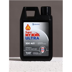 Гель во флаконе канистра "Super мужик ultra", 300 мл, аромат мужской парфюм
