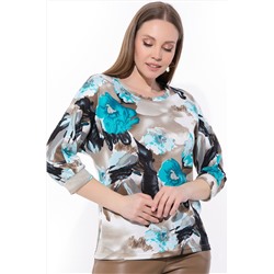 Блузон Каскад (цветы)