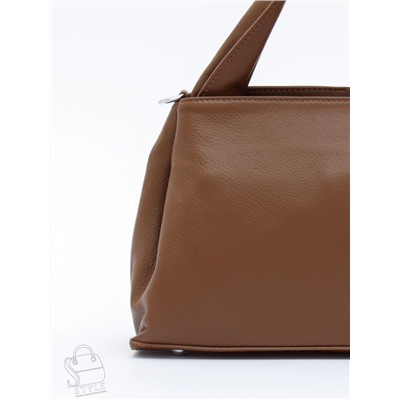 Сумка женская кожаная 0650CH brown Polina&Eiterou  в Новосибирске