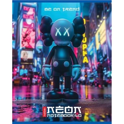 Тетрадь  40л клетка "Будь в тренде!" (091468) Хатбер