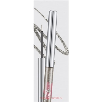 Корея Monic Beauty Подводка для глаз с блесками Glam&Glow тон 02 Disco Daydream