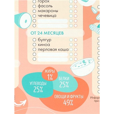 Магнитный трекер ввода прикорма по месяцам для малышей и маркер, бежевый, сплошной магнит