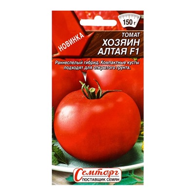 Семена Томат «Хозяин Алтая», F1, «Семторг - Агрофирма АЭЛИТА», 10 шт.