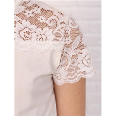 Джемпер Камелия кор. рукав (Экрю)