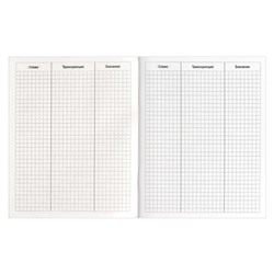 Тетрадь-словарик для записи иностр. слов А5+ 48л "КРЯКАЮЩИЕ УТКИ" клетка 69367 Феникс