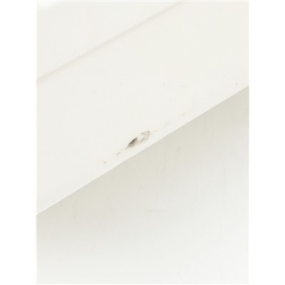 УЦЕНКА Корзина для белья с крышкой 45 л 38×38×56 см угловая, цвет белый