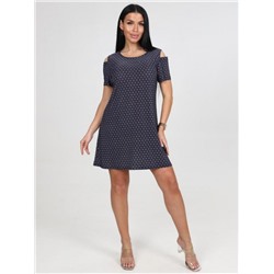 Платье "Блайнд" (Темно-синий)