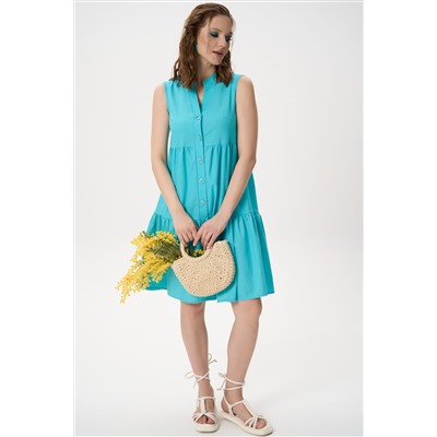 Сарафан Жаркое лето (бирюзовый)
