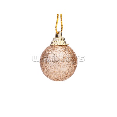 Набор новогодних украшений "Зимняя сказка" 3-6см*42шт