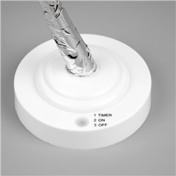 Светодиодный куст «Ива» 45 см, 108 LED, постоянное свечение, батарейки ААх3 (не в комплекте), USB, свечение мульти