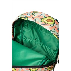 Рюкзак Малыш Авокоты персиковый фон