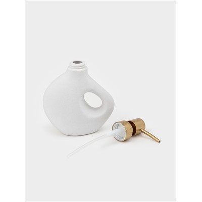 Дозатор для жидкого мыла Modern Gold, белый