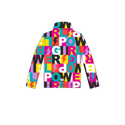 Куртка трикотажная для девочек