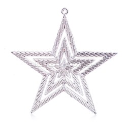 Набор новогодних украшений "Снежное великолепие" (34шт*3см)