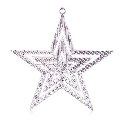 Набор новогодних украшений "Снежное великолепие" (34шт*3см)