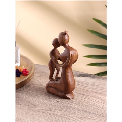 Фигурка «Мать и ребенок», 12×5×20 см, дерево суар
