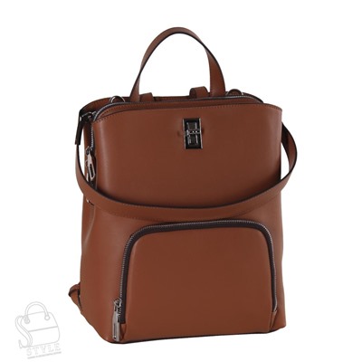 Рюкзак женский кожаный 726VG brown Vitelli Grassi