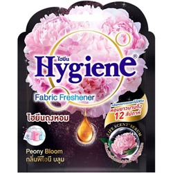 HYGIENE Аромасаше для дома и автомобиля ЦВЕТОК ПИОНА Fabric Freshener 8 гр