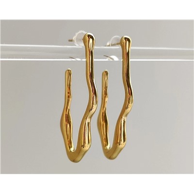 Серьги из стали