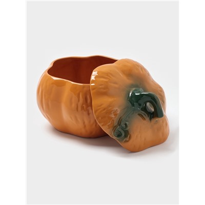 Горшок для запекания Борисовская керамика «Тыква», 2.4 л, оранжевый