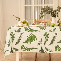 Скатерть «Этель. Папоротник», 144×110±2 см, репс 220 г/м², 100% хлопок