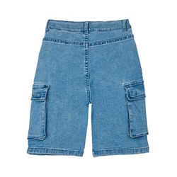 Шорты текстильные джинсовые для мальчиков