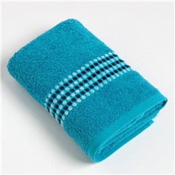 Полотенце махровое Love Life «Адажио» 70×140 см, морской, 100% хл, 450 г/м²