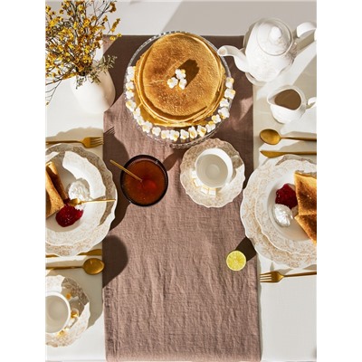 Дорожка Этель Woody 40×135±3 см, лён 100%, плотность 190 г/м²