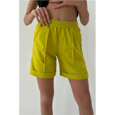 Шорты 8190 (Желто-горчичный)