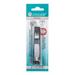 Zinger Книпсер для ногтей большой в контейнере / Classic SLN-604-С4 black box, 13 мм 2834