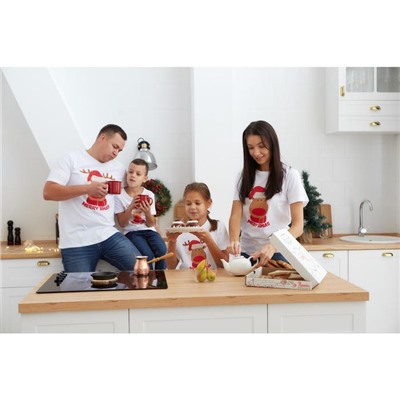 Футболка новогодняя женская KAFTAN «Merry Xmas» размер 40-42