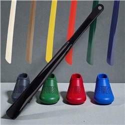 Ложка для обуви с усилинной ручкой- 50см, рожок для обуви пластик