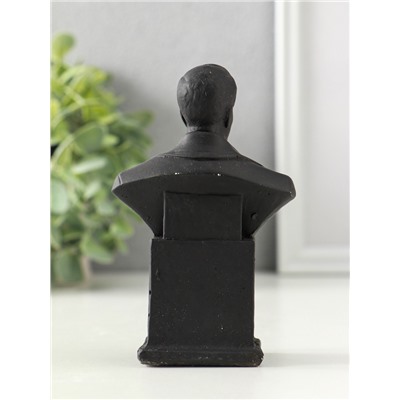 Бюст «Дзержинский Ф.Э.», гипс, 16×7 см, графит