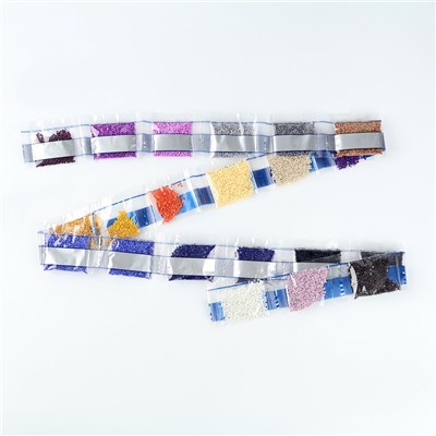 Алмазная мозаика с полным заполнением на холсте с подрамником «Ирисы», 40×50 см