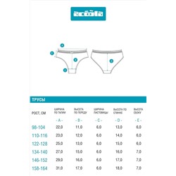 Трусы, 5 шт. ACOOLA, 1064742
