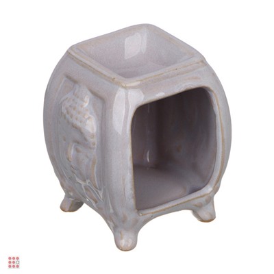 Аромалампа керамическая, 7x7x9 см, 2 цвета