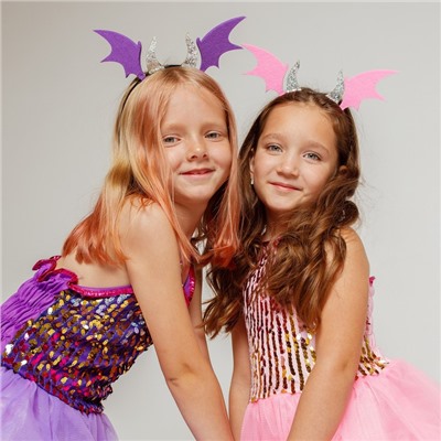 Карнавальный набор «Дракон»: платье, ободок