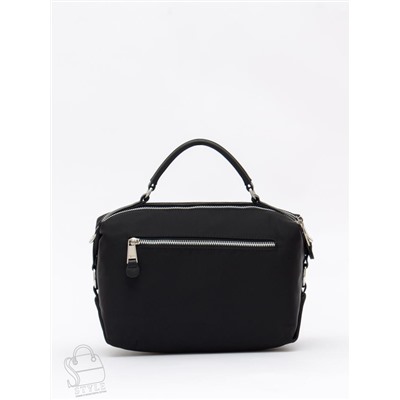 Сумка женская кожаная 189689PE black Polina&Eiterou