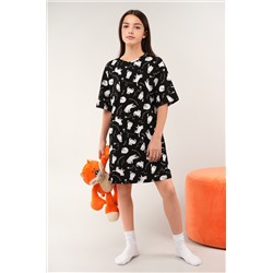 Туника оверсайз для девочки Happyfox