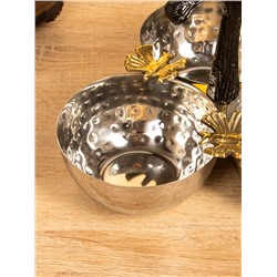 Менажница «Крю», 20×20×20 см, нержавеющая сталь