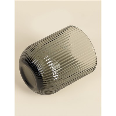 Стаканы SL Home «Модерн», 260 мл, 7.5×9.5 см, набор 6 шт., стекло, графитовые