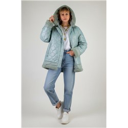 Куртка верблюжья шерсть, арт.310 (Бирюзовый)